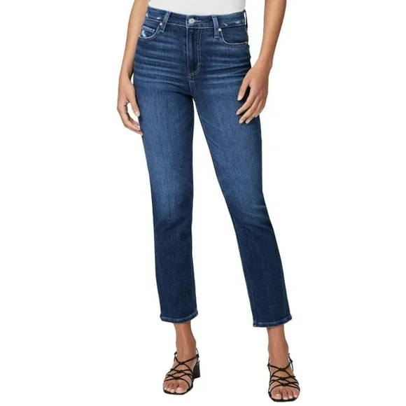 NWOT Women's Paige Cindy Emotion Distressed Jeans - Picture 1 of 14